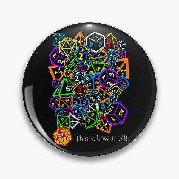 Item preview, D&D (Dungeons and Dragons) - This is how I roll!  designed and sold by yamer-merya.