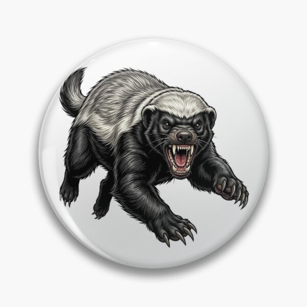 Item preview, Ratel in a Furious, Aggressive, and Powerful State designed and sold by CHRIST5000.