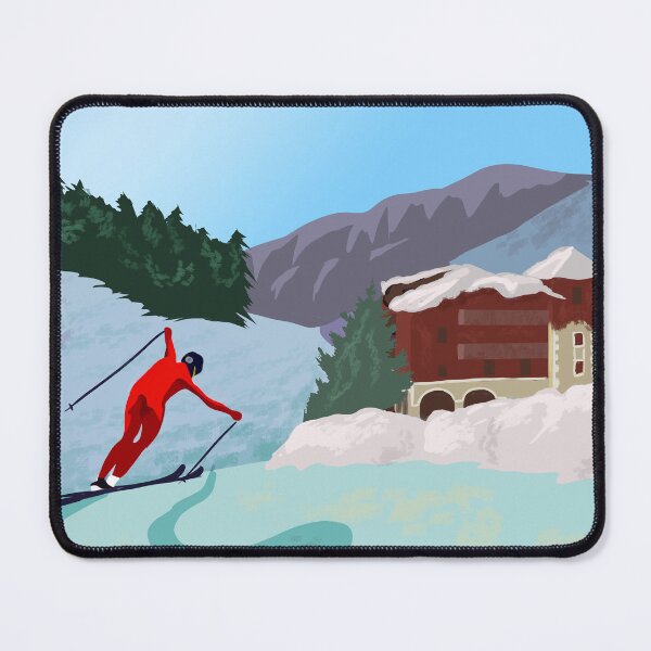 Item preview, Vosges Ski Poster designed and sold by diyuh0.
