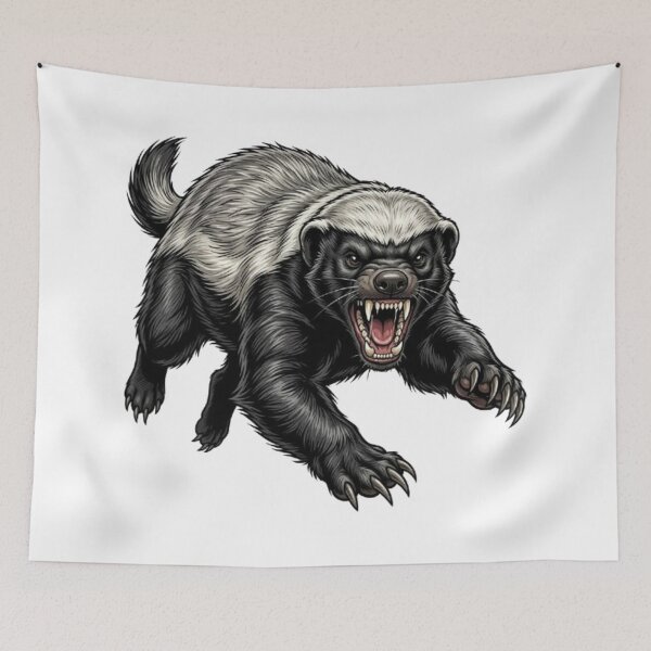 Item preview, Ratel in a Furious, Aggressive, and Powerful State designed and sold by CHRIST5000.