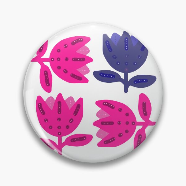 Item preview, Composition of stylized tulips in ethnic style designed and sold by ZorianArt.