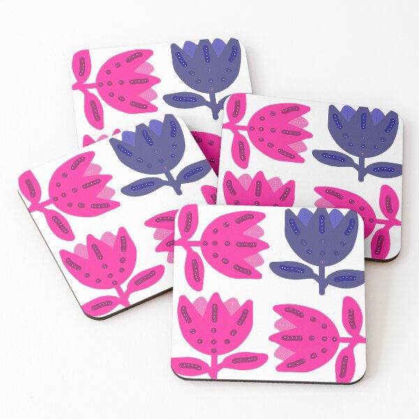 Item preview, Composition of stylized tulips in ethnic style designed and sold by ZorianArt.