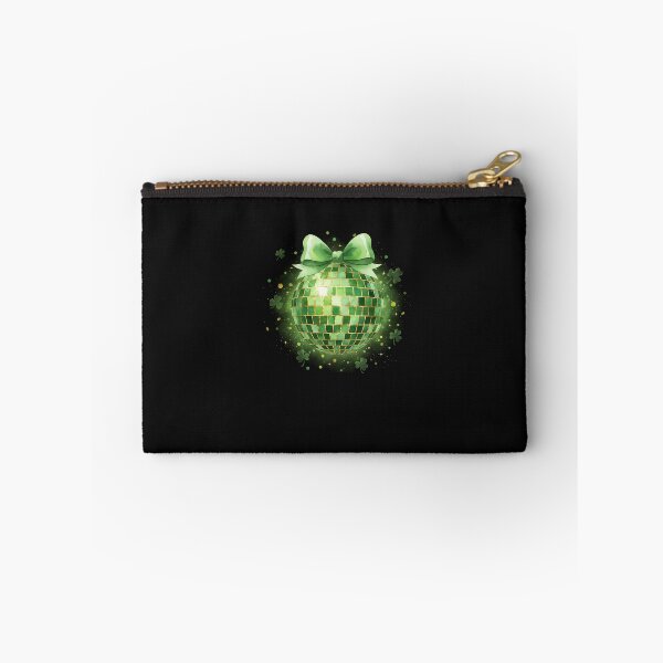 Item preview, St. Patrick’s Day Lucky Disco Ball – Shamrock Party Edition designed and sold by Intomindfood.