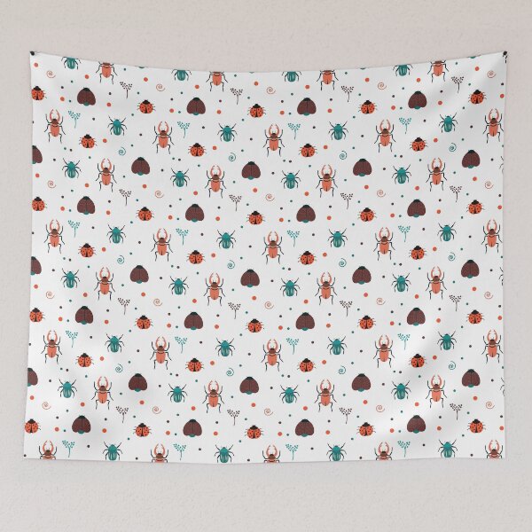 Item preview, cute insects colorful design designed and sold by Olyanazh.