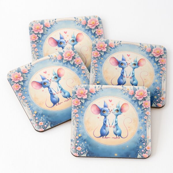 Item preview, Two Hearts, One Love – Wedding Mice. designed and sold by nicky2342.