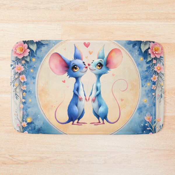 Item preview, Two Hearts, One Love – Wedding Mice. designed and sold by nicky2342.