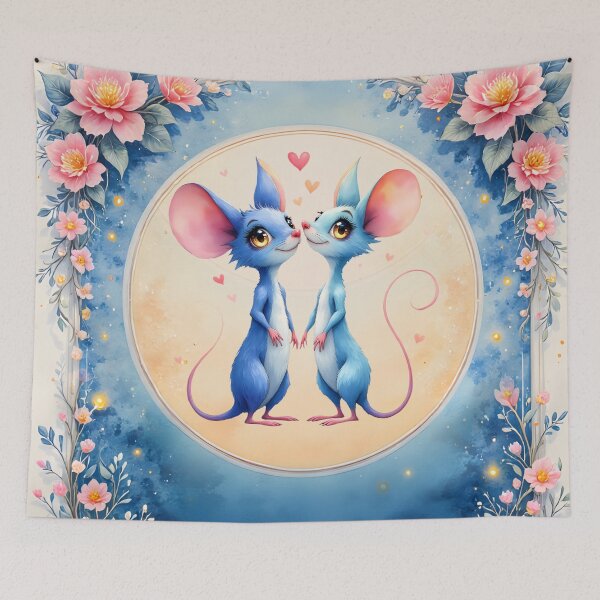 Item preview, Two Hearts, One Love – Wedding Mice. designed and sold by nicky2342.