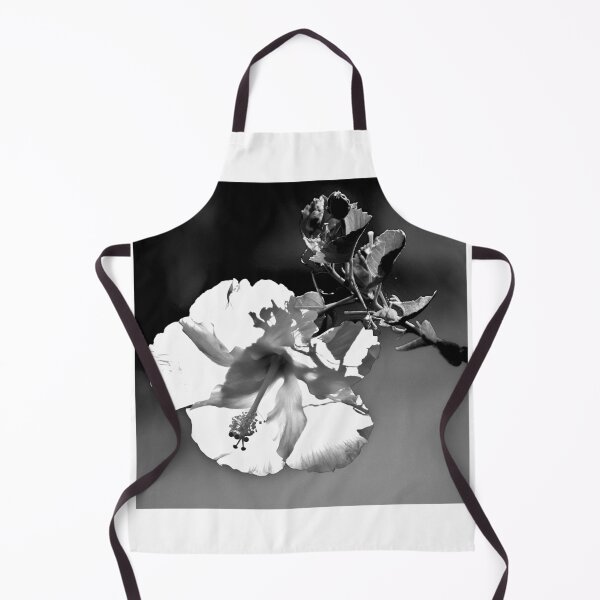 Item preview, Black and White Hibiscus Bloom designed and sold by MercerImages.