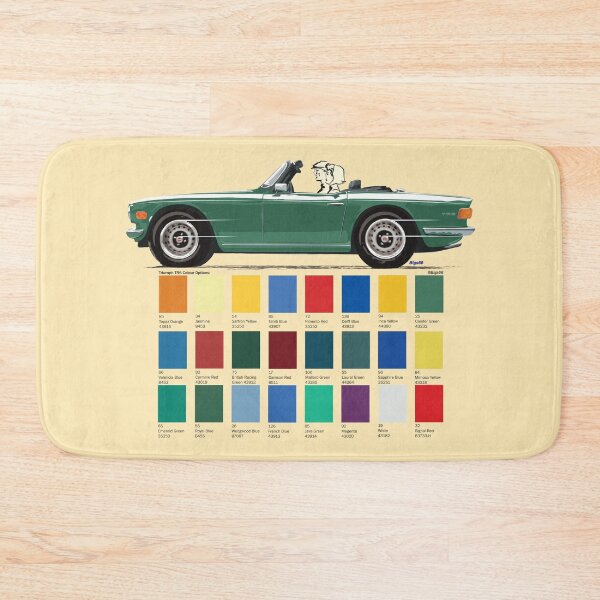 Item preview, Early UK spec TR6 in Conifer Green – plus other colour options designed and sold by Bigs66.