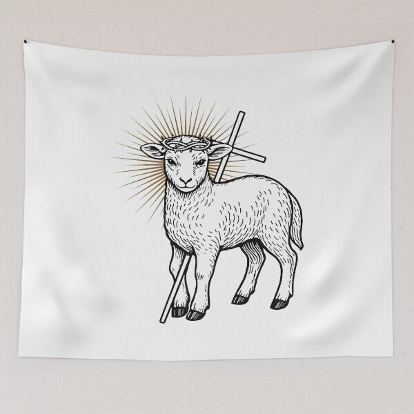 Item preview, Jesus the Lamb of God designed and sold by Luvraen.
