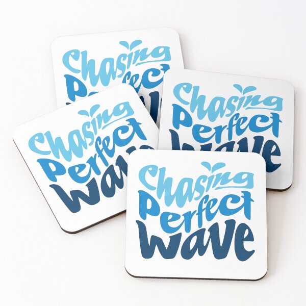 Item preview, Chasing the Perfect Wave – Surf Quote Beach Lifestyle designed and sold by xam.