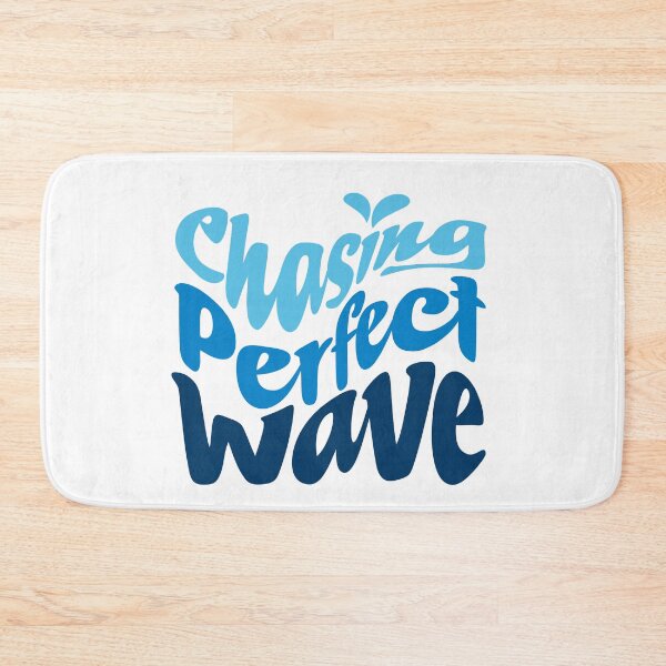 Item preview, Chasing the Perfect Wave – Surf Quote Beach Lifestyle designed and sold by xam.