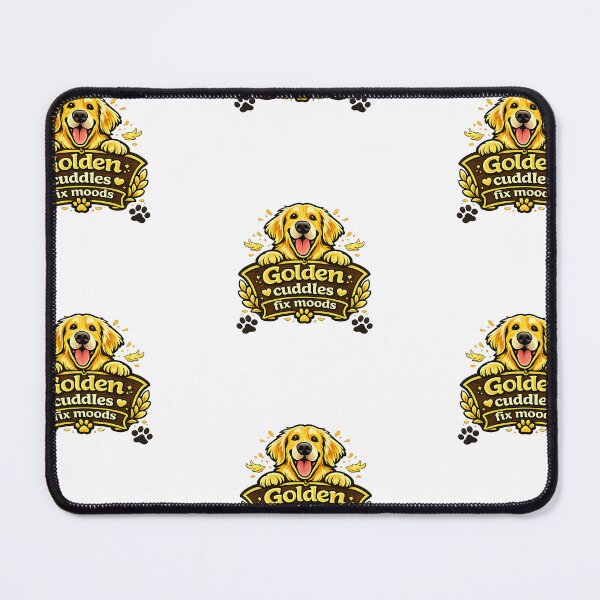 Item preview, Golden Cuddles Fix Moods Golden Retriever Gift designed and sold by WildVista.