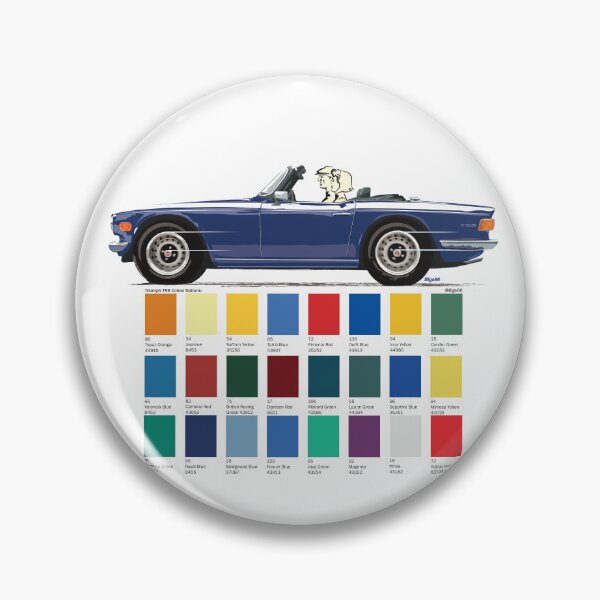 Item preview, Early Royal Blue UK spec TriumphTR6 – plus other colour options designed and sold by Bigs66.