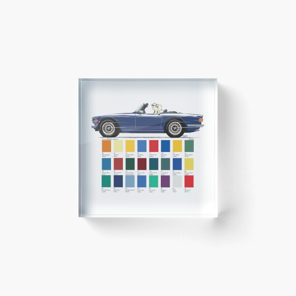 Item preview, Early Royal Blue UK spec TriumphTR6 – plus other colour options designed and sold by Bigs66.