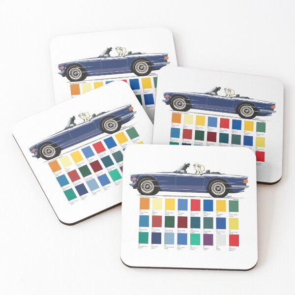 Item preview, Early Royal Blue UK spec TriumphTR6 – plus other colour options designed and sold by Bigs66.