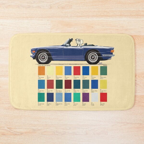 Item preview, Early Royal Blue UK spec TriumphTR6 – plus other colour options designed and sold by Bigs66.