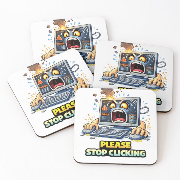 Item preview, Please Stop Clicking Funny Computer Error designed and sold by the-dovlat.