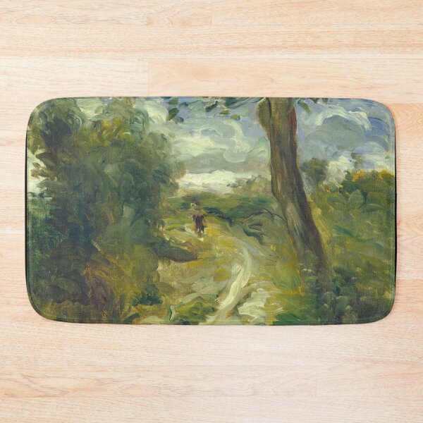 Item preview, Landscape Between Storms by Pierre-Auguste Renoir: Serene Impressionist Poster designed and sold by artofuniverse.