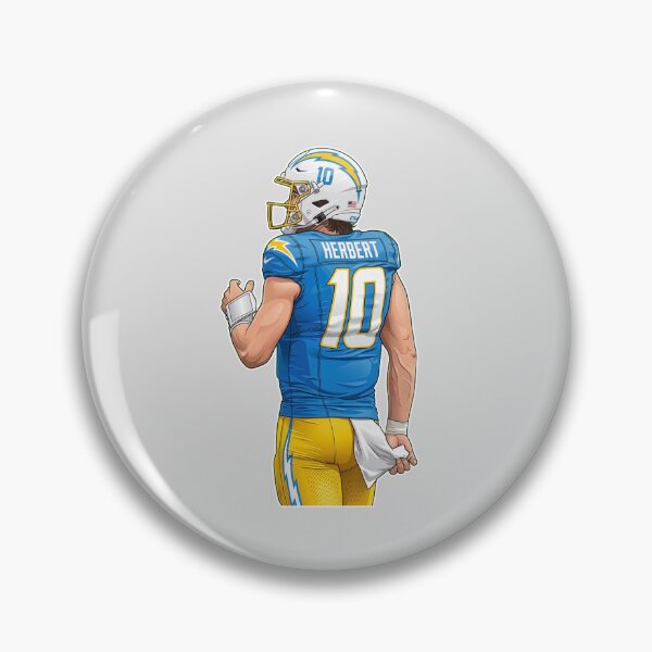 Item preview, Justin Herbert #10 Standing Side designed and sold by EndZoneEmporium.
