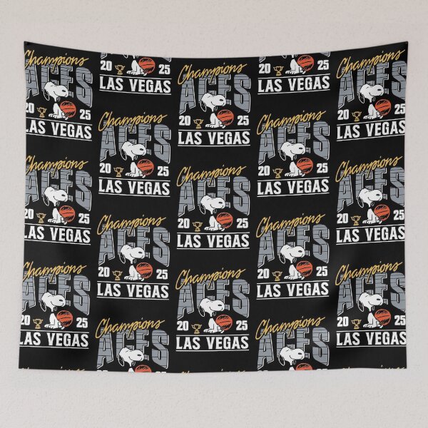 Item preview, Snoopy Las Vegas basketball 2025 WNBA Champions designed and sold by GigiBonny.