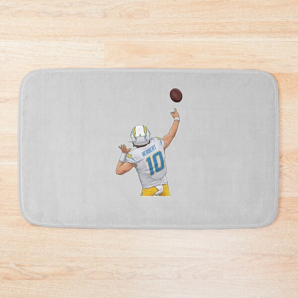 Item preview, Justin Herbert #10 Throwing Back designed and sold by EndZoneEmporium.