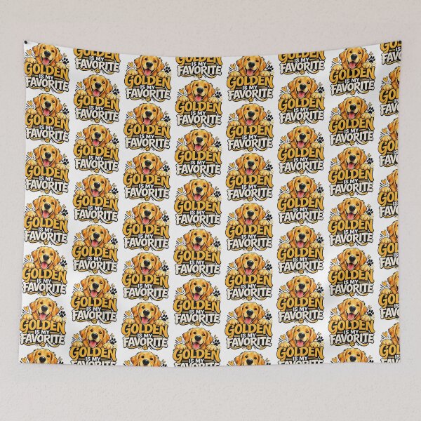 Item preview, Golden Is My Favorite Golden Retriever Gift designed and sold by WildVista.