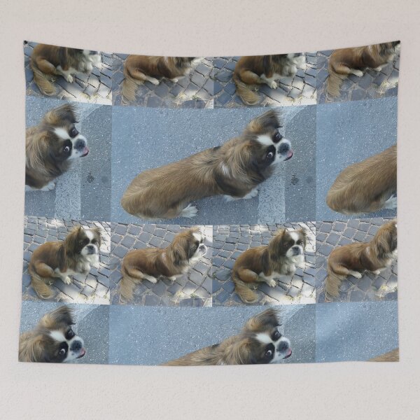 Item preview, Smile dog Happy puppy after town city place designed and sold by Nalimkibard.