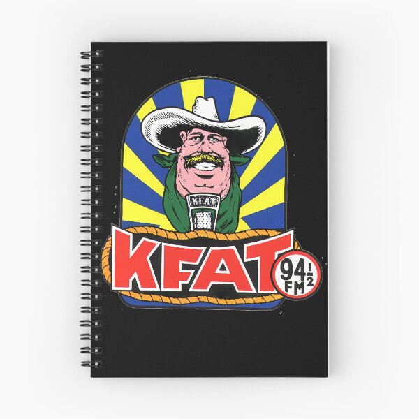 Item preview, KFAT Radio Gilroy fm 94.5 defunct radio waves   designed and sold by KARFAL.