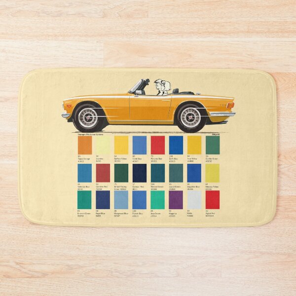 Item preview, Early UK spec TR6 in Topaz – plus other colour options designed and sold by Bigs66.