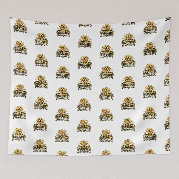 Item preview, My Golden My World Golden Retriever Gift designed and sold by WildVista.