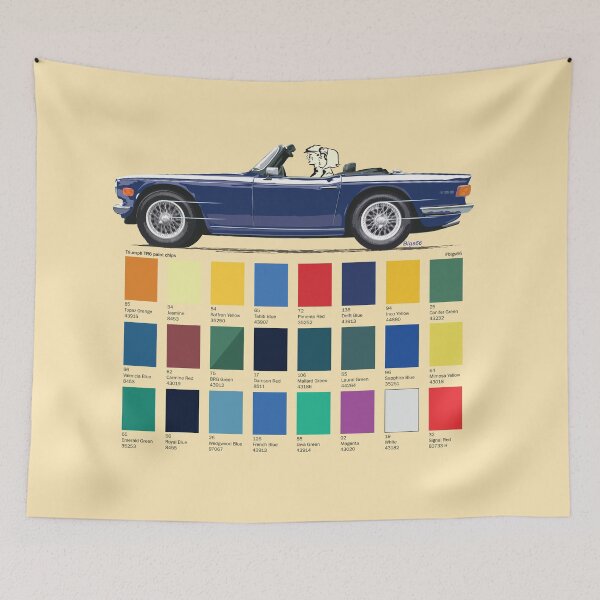 Item preview, TR6 in Royal Blue – plus other colour options designed and sold by Bigs66.