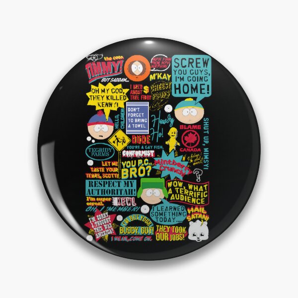 Item preview, South Park Quotes   designed and sold by ikigairule.