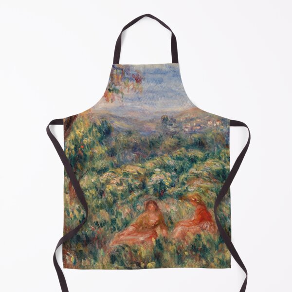Item preview, Landscape Paysage by Pierre-Auguste Renoir: Impressionist Countryside Poster designed and sold by artofuniverse.