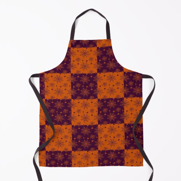 Item preview, Amethyst and orange interchange web pattern designed and sold by serenebookworm.