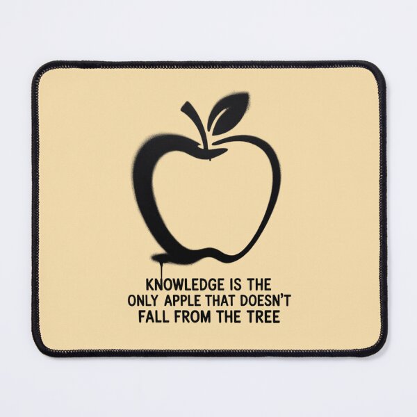 Item preview, Knowledge is the only apple that doesn't fall far from the tree designed and sold by 123ks.