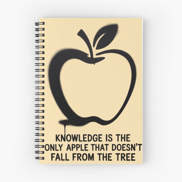 Item preview, Knowledge is the only apple that doesn't fall far from the tree designed and sold by 123ks.
