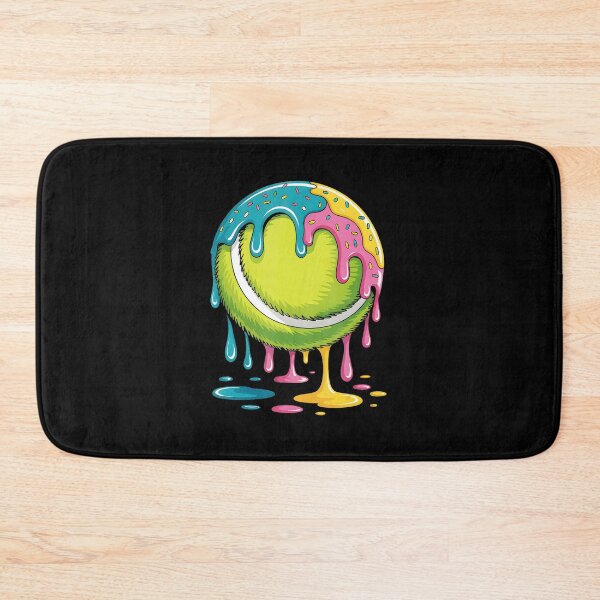 Item preview, Dripping Tennis Ball Graffiti Style Color Splash  designed and sold by WayTBeenkenArt.
