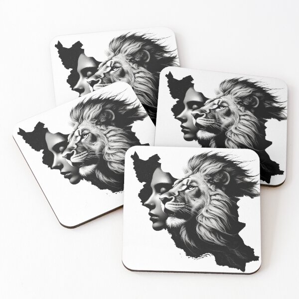 Item preview, Persian Lion & Woman – Strength of Iran designed and sold by HeleDesign1983.
