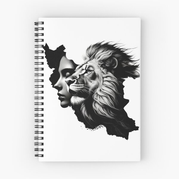Item preview, Persian Lion & Woman – Strength of Iran designed and sold by HeleDesign1983.