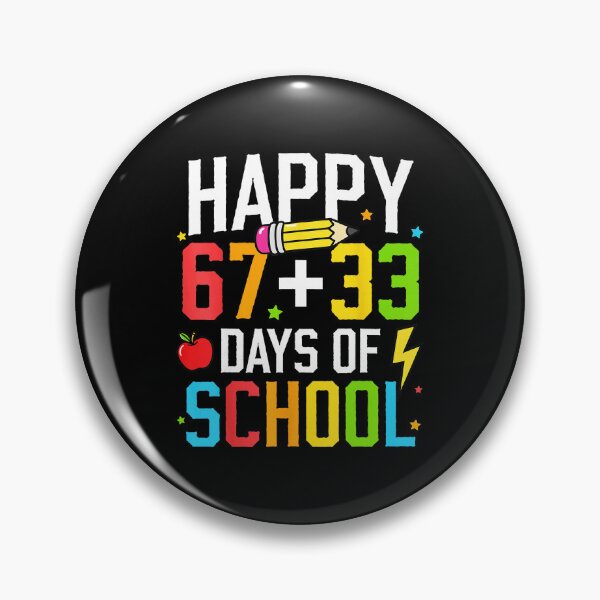 Item preview, Happy 67 Plus 33 Days Of School Funny Math Humor designed and sold by gladysenglish.