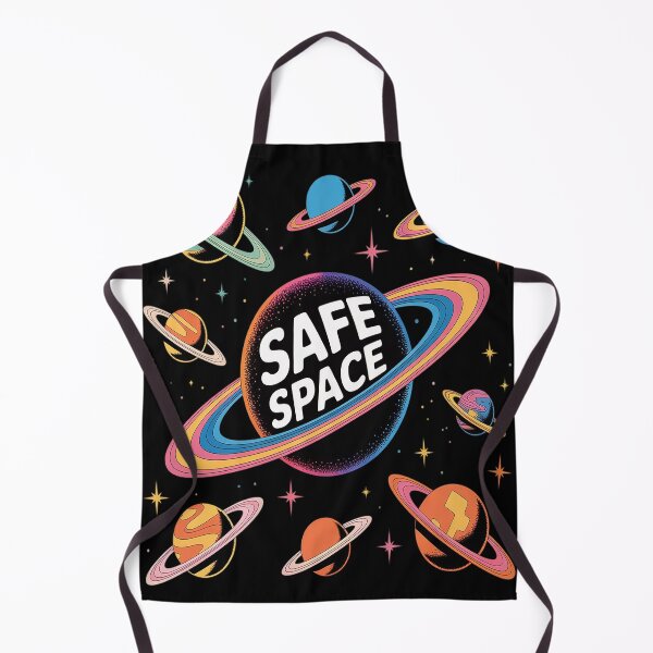 Item preview, Rainbow Planets Safe Space Cosmic LGBTQ Pride Month designed and sold by CottonCandyPrin.