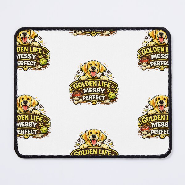 Item preview, Golden Life Messy Perfect Golden Retriever Gift designed and sold by WildVista.