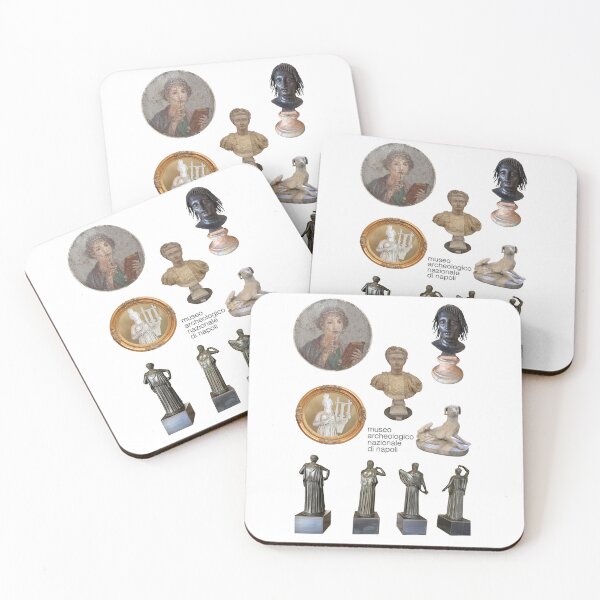 Item preview, Archaeology Museum of Naples Sticker Sheet designed and sold by HalSyd.