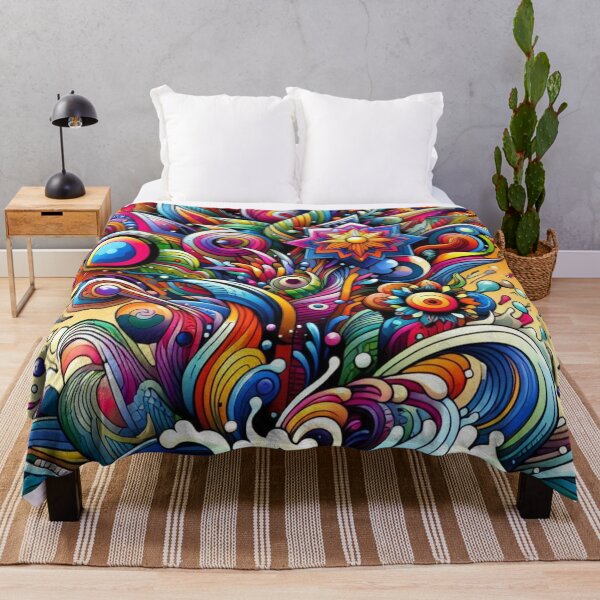 Item preview, Colorful Geometric Decorative Shapes – Abstract Pop Art designed and sold by Dogandesighn.