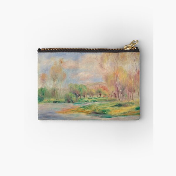 Item preview, Landscape Paysage II by Pierre-Auguste Renoir: Tranquil Impressionist Landscape Poster designed and sold by artofuniverse.