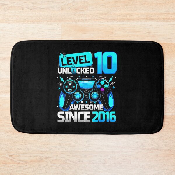 Item preview, Level 10 Unlocked Gamer Birthday Awesome Since 2016 Gaming  designed and sold by FGTV2021.