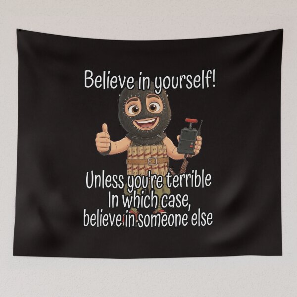 Item preview, Sarcastic Motivational Quote - Edgy Cartoon Parody designed and sold by A-T-H.