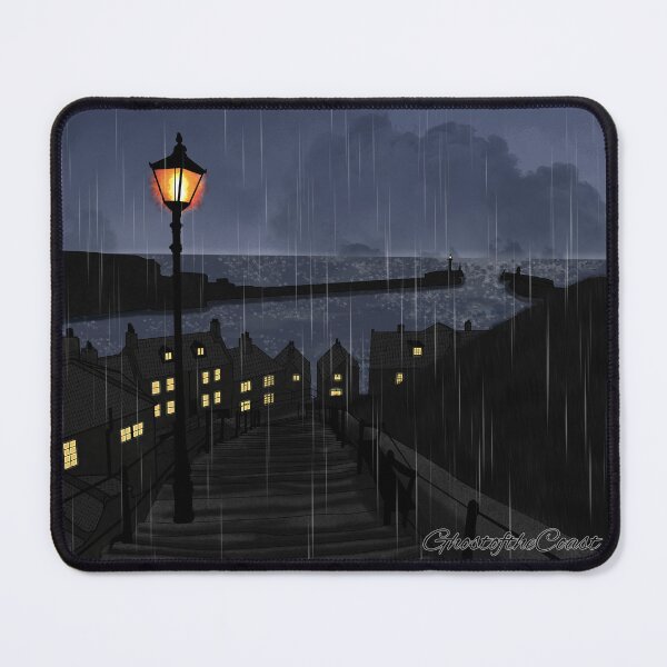 Item preview, Whitby's 199 Steps Rainfall designed and sold by CoastGhost.