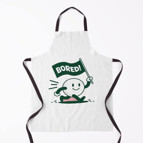 Item preview, Energetic “BORED!” Cartoon Character Graphic – Bold Playful Design for Posters, Stickers & Merch designed and sold by Bright Nest Studio.